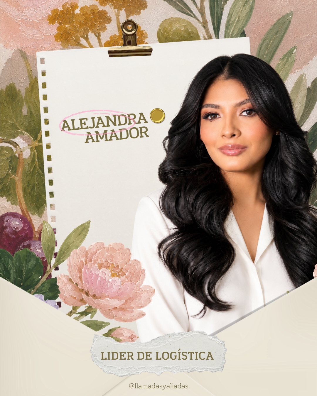 Alejandra Amador — Líder de Logística